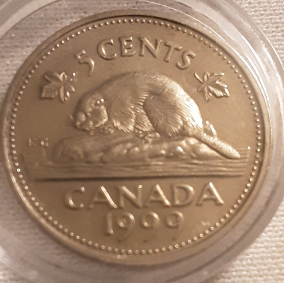 1999 5 CENT CANADA COIN - Picture 2 of 4